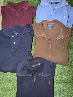Vintage Polo by Ralph Lauren quarter zip polo shirt size XL and XXL men’s