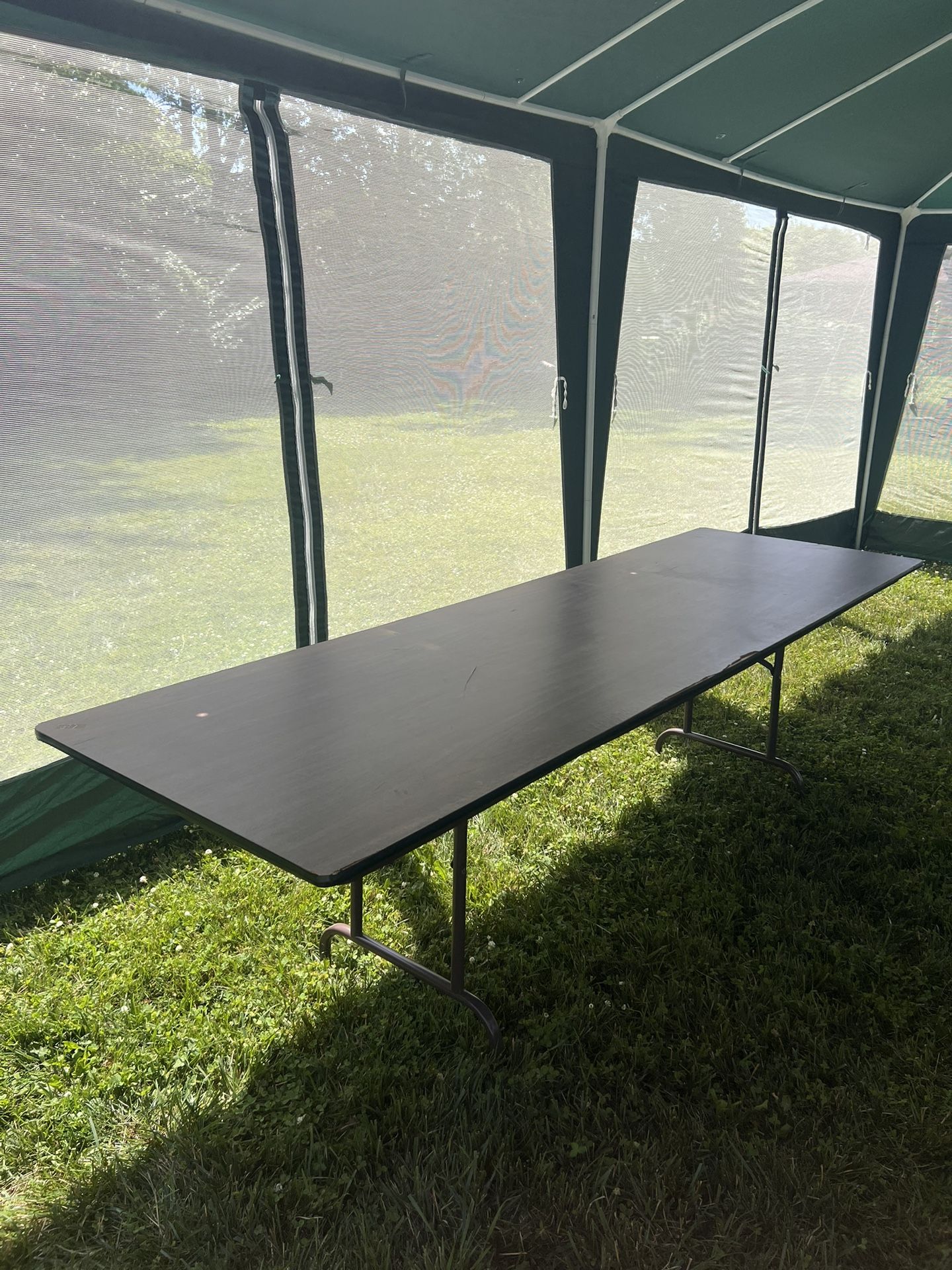 8 Foot Banquet Table Folding Heavy Duty Table - 2 Tables Available