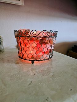 Himalayan salt lamp