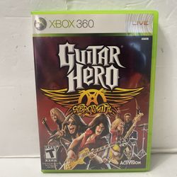 Guitar Hero: Aerosmith (Microsoft Xbox 360, 2008)