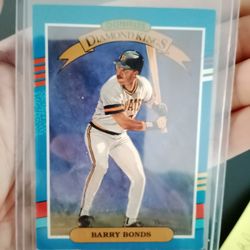 1991 Don Russ BARRY BONDS No.4 NM