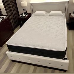 Full Size Mattress 10 Inches Thick Excellent Comfort Also Available: Twin, Queen And King New From Factory Delivery Available