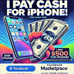 Looking to sell your phone? Fast Cash! Buying iPhones, Samsungs, Macs & more — New /Used /Locked