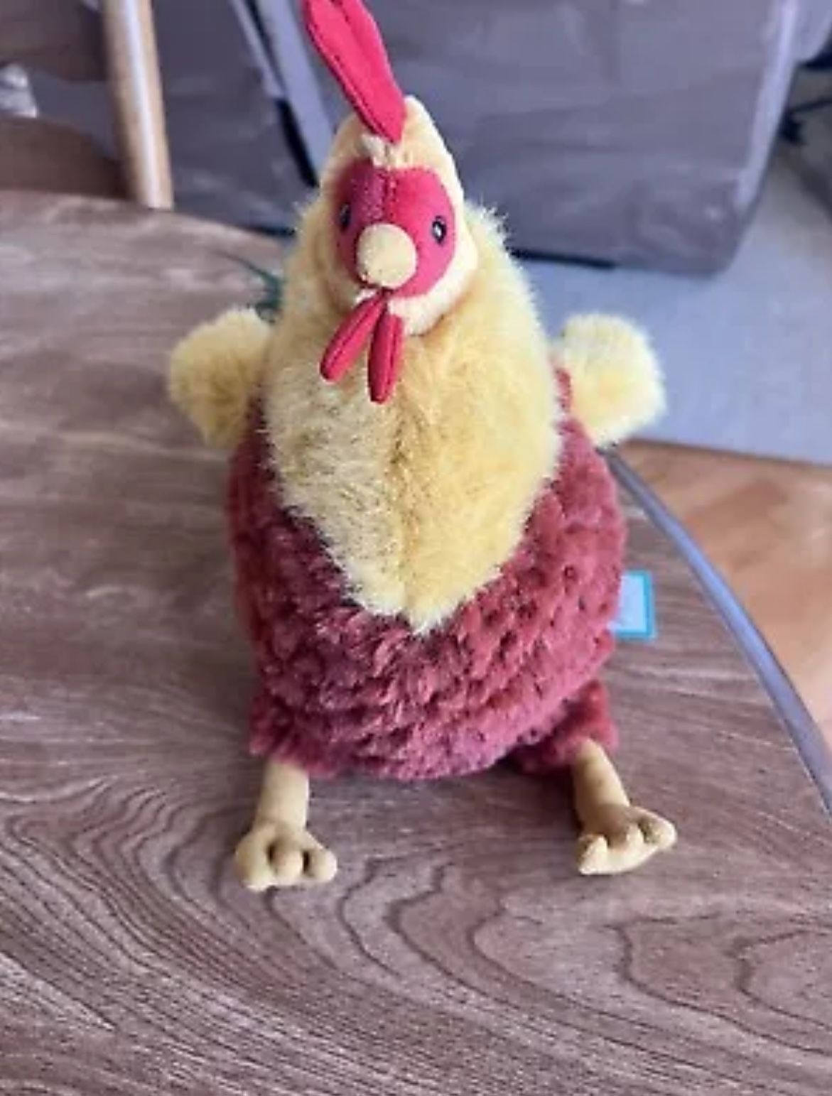 Jellycat CLUNY COCKEREL Plush Stuffed Chicken Rooster Toy RARE! SOLD OUT!