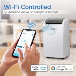 BLACK+DECKER Smart Portable Air Conditioner with Heat