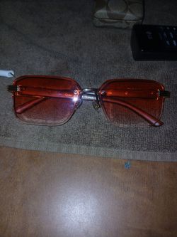 Cartier Signature C Rectangular Rimless Sunglasses