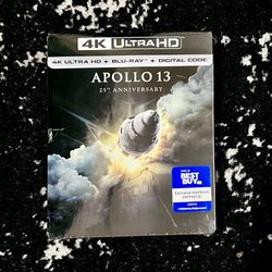 Apollo 13 4K UHD SteelBook + Digital NEW