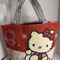 Hello Kitty Tote Bag  2 Different Styles