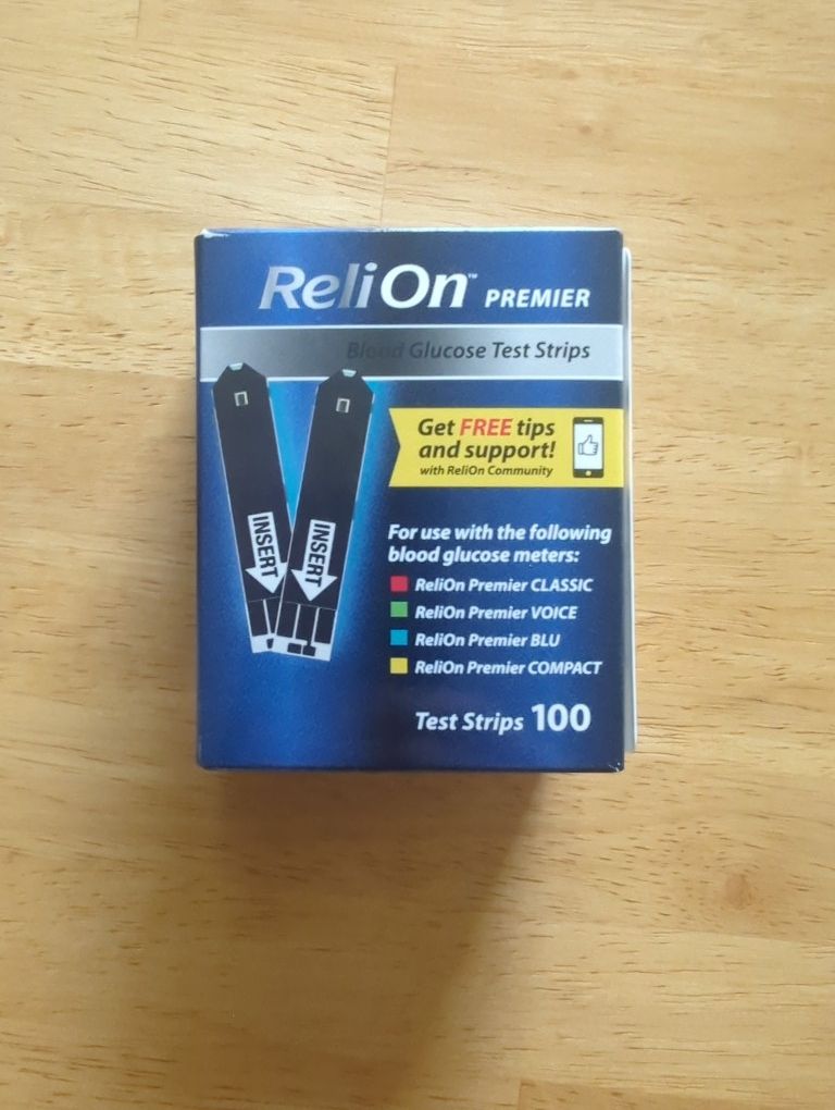 FREE. ReliOn Diabetic Test Strips