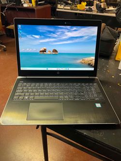 Laptop HP 17 inch I5 8th generation  8GB RAM 120GB SSD