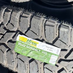 4 Tires 35x 12.50-24 $900