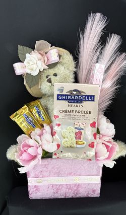 Valentines Gift Yara Perfume Ghirardelli Rose Bear