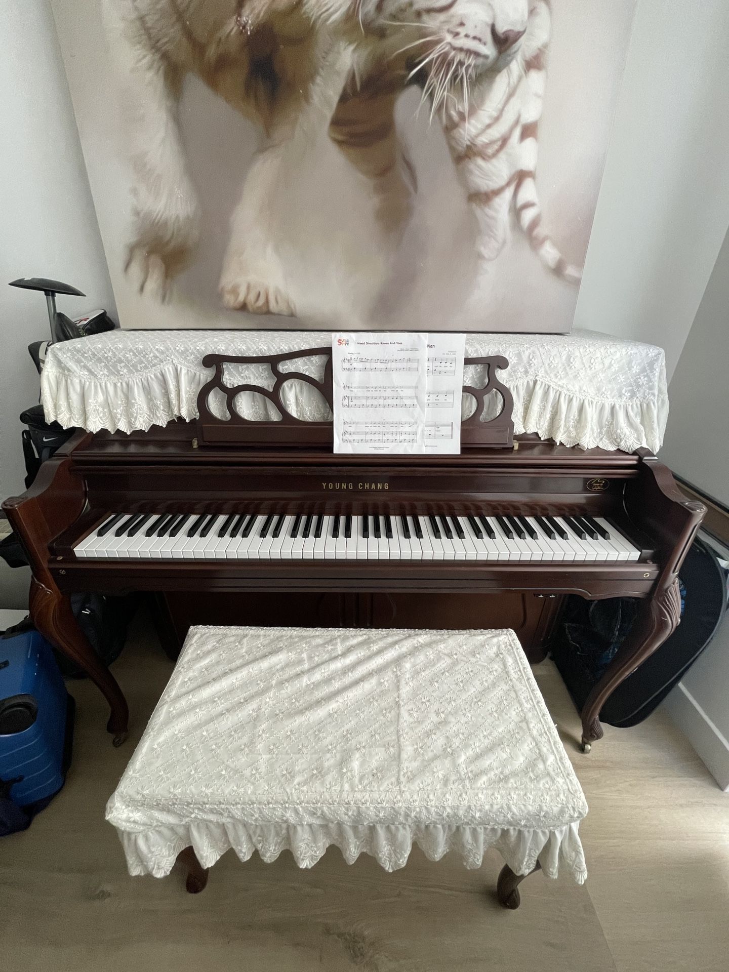 Young Chang Upright Piano