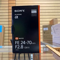 Sony FE 24-70mm F2.8 Mark II 
