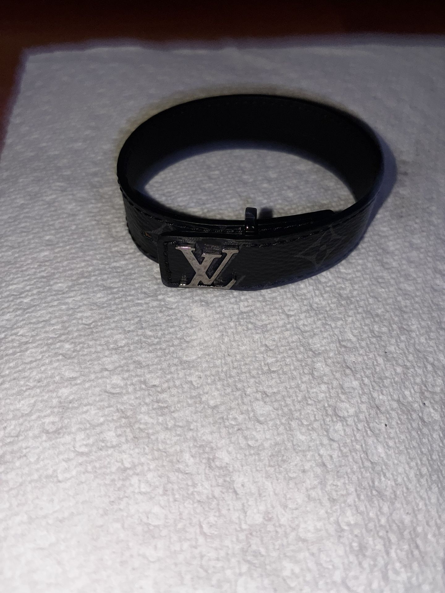 Real lv mens bracelet