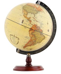 GLOBE - Decorative Globe Wood Base