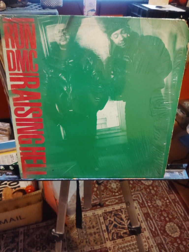 Vintage Run DMC Raising Hell Album 1986