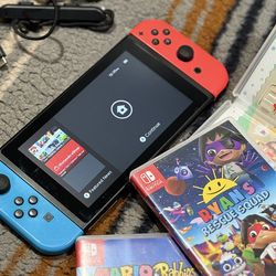 Nintendo Switch Bundle + New Lilo & Stitch Backpack