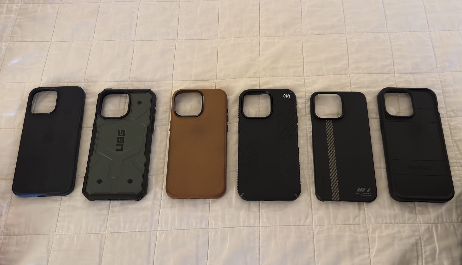 iPhone 15 Pro Max Premium Case Bundle – PITAKA, UAG, Apple Silicone, Pelican