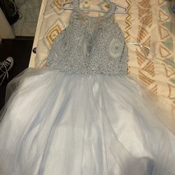 Blue Dama Dress