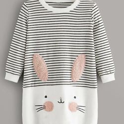 Girl bunny dress