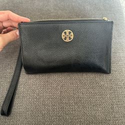 Tory Burch Black Wristlet 