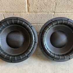 Mrmusicman Audio 12 Inch 600RMS subwoofers - $299 (2)