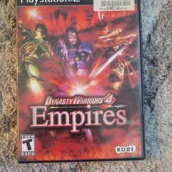 Ps2 Dynasty Warriors 4 Empires 