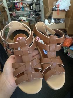 Girl heel sandal size 12