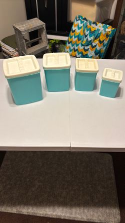Cannister 4 piece set 1950s