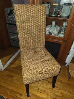Woven Seagrass High-Back Dining Chair