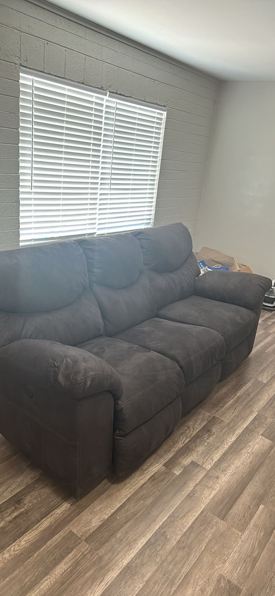 Brown Reclinable Sofa