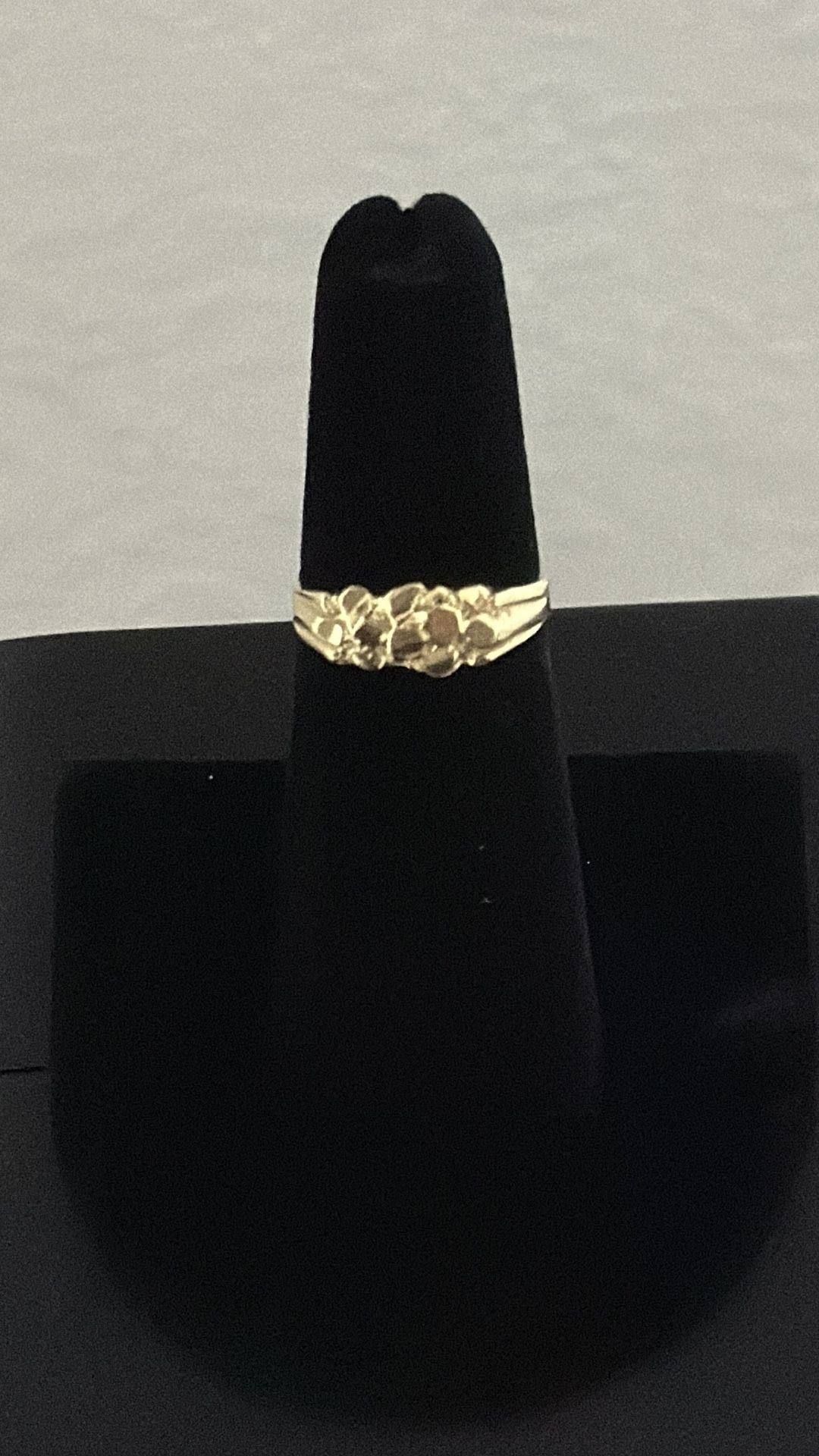 10k Nugget Ring