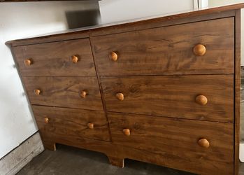 Wood 6-Drawer Dresser 