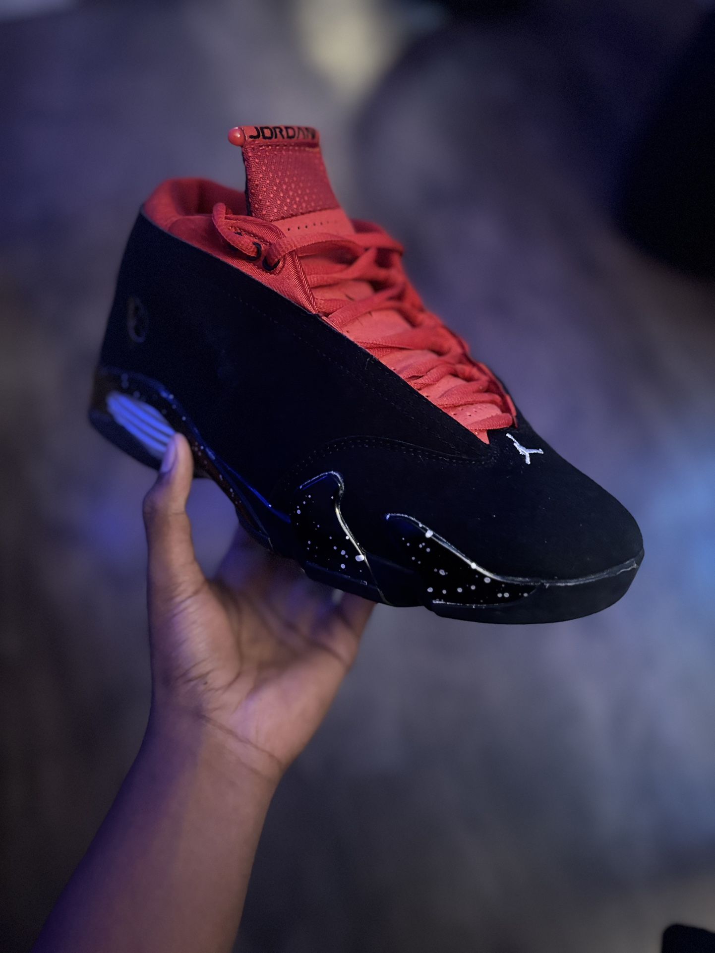 jordan 14 retro low red lipsticks