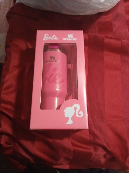 40oz Barbie Stanley Tumbler