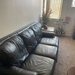 leather Couch (84 Inches)