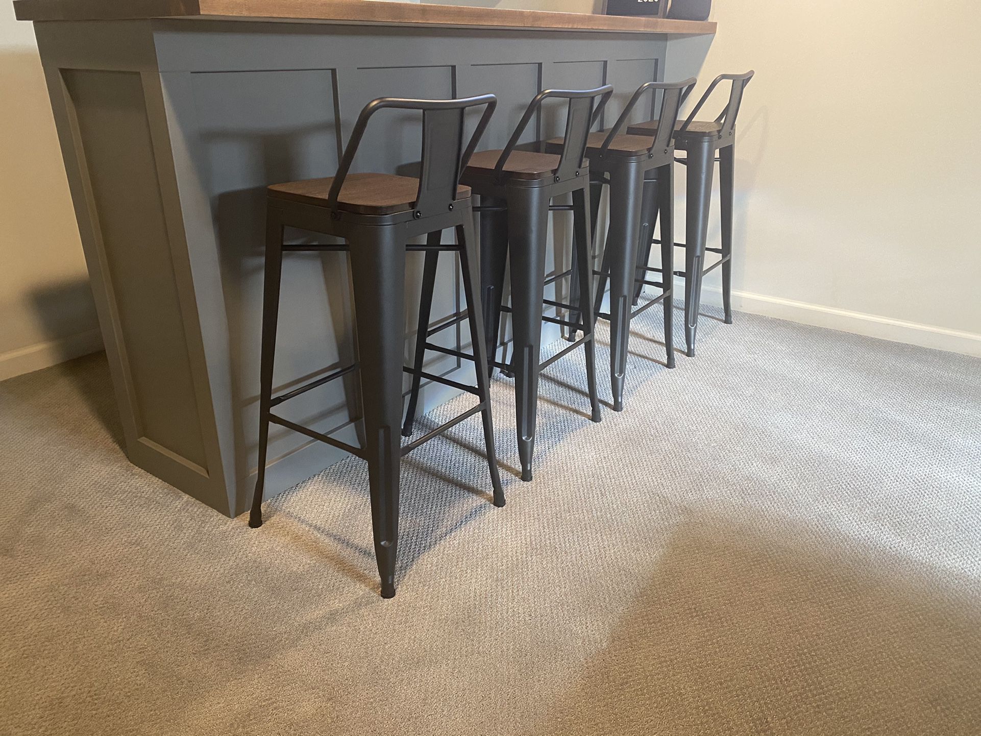 30 Inch Bar Stools - Set of Four