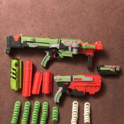 Nerf Disc Shooters & Accessories -$45