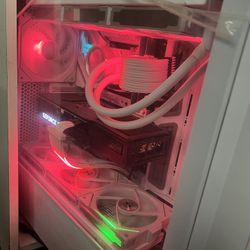 White Out Prebuilt PC 13900K ASUS Z790 No Gpu