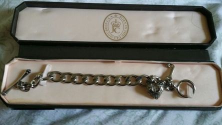 Juicy couture silver bracelet