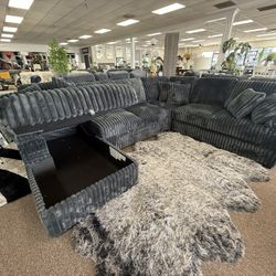 Sectional Sleeper And Storage 