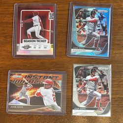 4 Juan Soto Cards