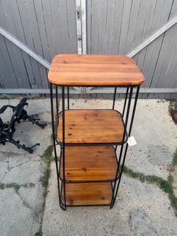 Wood shelf