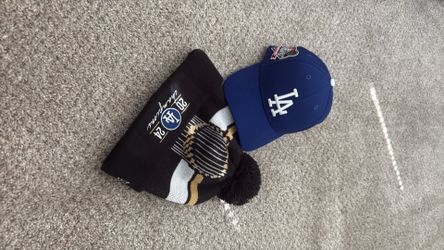LA Dodgers 2024 World Series Champions Hat & Beanie