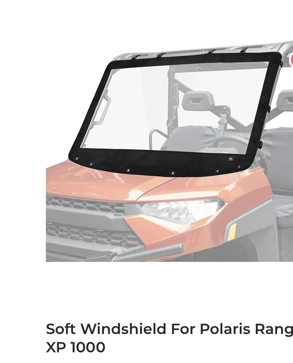 Soft windshield