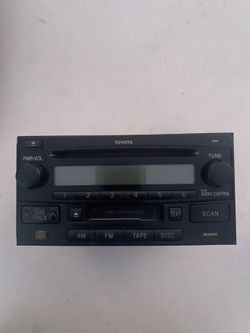 Stock Toyota stereo