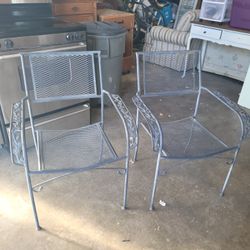 Heavy Duty Metal Patio Chairs 