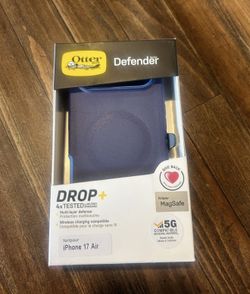 Otter box defender series for iPhone 17 Air blue