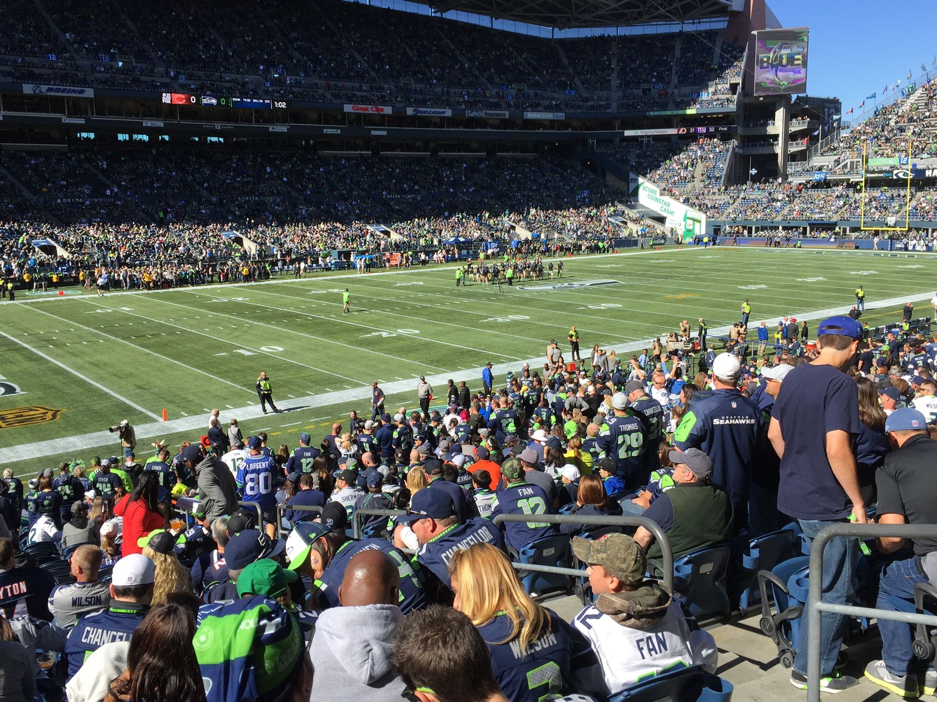 2 Seahawks Vs Saints Tickets 10/25